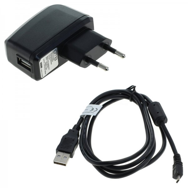 adaptateur secteur + Câble USB p. Casio QV-2900UX 