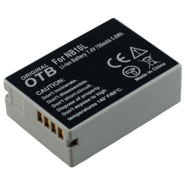 Batterie p. Canon PowerShot G1 X