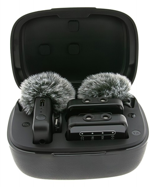 Ensemble de 2 microphones sans fil pour Sony Alpha 55