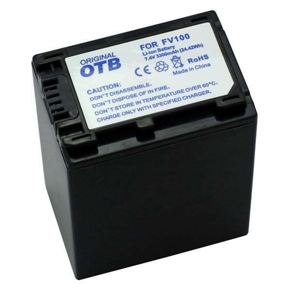 Batterie p. Sony DCR-DVD810E