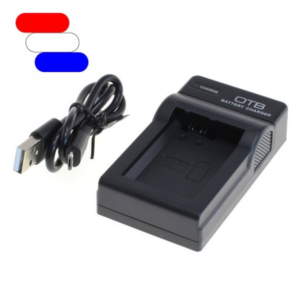 Chargeur de batterie USB pour Sony ILCE-QX1