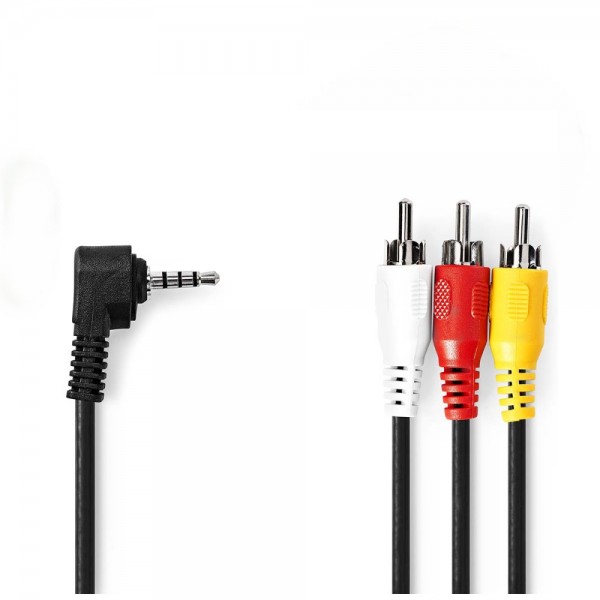 Câble audio vidéo p. JVC GR-DVL 520