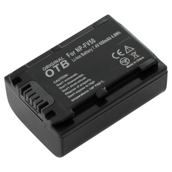 Batterie p. Sony HDR-TD30VE